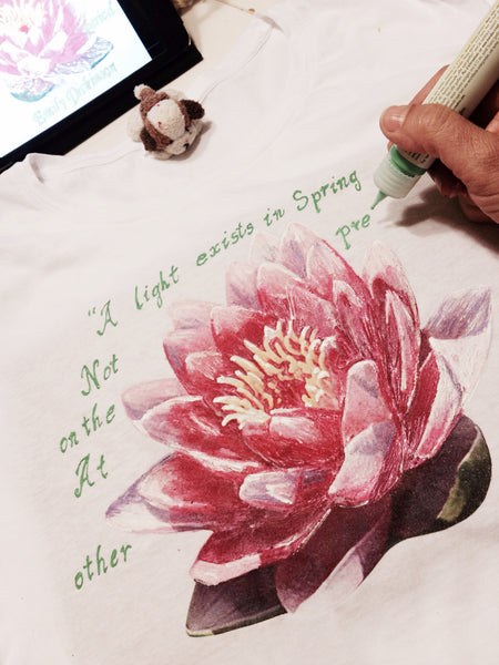 "The light exists in Spring" E. Dickinson