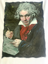 Ludwig van Beethoven Artistic T-Shirt – Hand-Painted Music Portrait 🎼🎨 - QuorArtisticTshirts