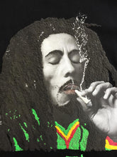 BOB MARLEY  T-shirt NESTA T shirt  Rasta Painted