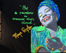 MAYA ANGELOU T-shirt PAINTED 3d