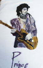 Prince Tribute  T-shirt  Art to Wear of His Highness Prince  Rogers Nelson
