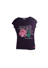 Emily Dickinson T-shirt Literary Painted