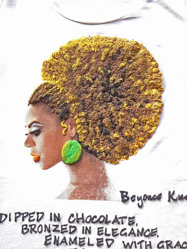 Beyonce T-shirt Painted  Queen Bey T shirt