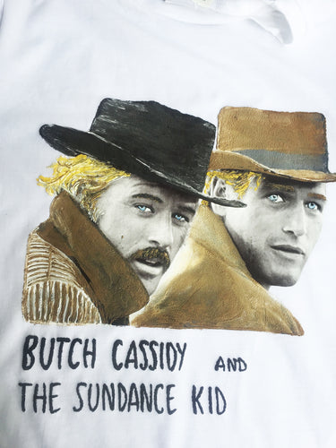 Butch Cassidy & The  Sundance Kid Paul Newman  Robert Redford T shirt