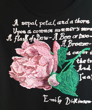 Emily Dickinson T-shirt Literary Painted
