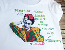 Frida Kahlo T-shirt  PAINTED 3D  Friducha  Tshirt