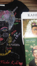 Frida Kahlo inspired Art  T shirt Painted 3d