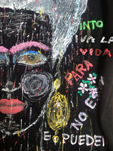 Frida Kahlo inspired Art  T shirt Painted 3d