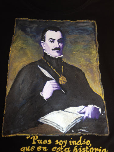 Inca Garcilaso de la Vega T-shirt Literary Tshirt Painted 3d