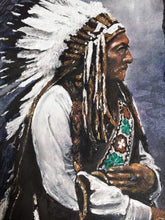 SITTING BULL LAKOTA CHIEF T-shirt Painted 3d Native Chief  T shirt  PAINTED 3D Mitakuye Oyasin  Lakota Sioux