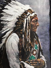 SITTING BULL LAKOTA CHIEF T-shirt Painted 3d Native Chief  T shirt  PAINTED 3D Mitakuye Oyasin  Lakota Sioux