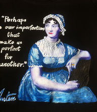 Jane Austen T shirt  Painted Pride and Prejudice