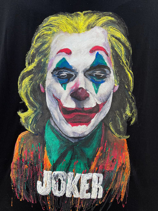 Joker Joaquin Phoenix t shirt Artistic Painting tshirt