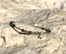 Labradorite Beaded Bracelet-  Dainty Bracelet - Positive vibes Bracelet - Earthy Energy Subtle Elegance jewel