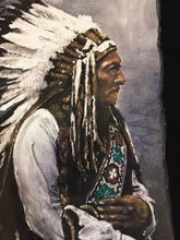 SITTING BULL LAKOTA CHIEF T-shirt Painted 3d Native Chief  T shirt  PAINTED 3D Mitakuye Oyasin  Lakota Sioux