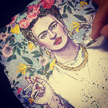 Frida Kahlo Art  T-shirt  PAINTED 3d - No estoy Enferma