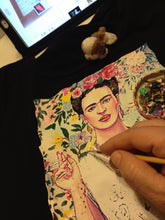 Frida Kahlo Art  T-shirt  PAINTED 3d - No estoy Enferma