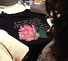 Emily Dickinson T-shirt Literary Painted
