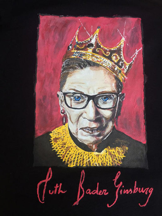 Ruth Bader Ginsburg PAINTED 3D  TShirt Notorious RBG Shirt