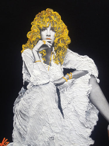 STEVIE NICKS  T-shirt |  Painted 3d Tshirt  With Stevie Nicks Portrait