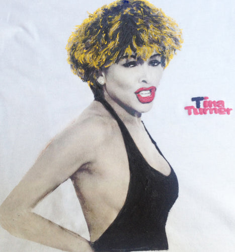 Tina Turner Artistic T shirt Painted 3d