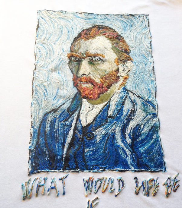 VAN GOGH  T-shirt Artistic Van Gogh T shirt SELF PORTRAIT