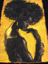 Afro Black Queen T-shirt  PAINTED 3D Black is Gold t shirt