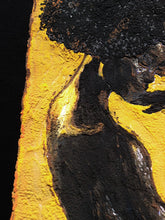 Afro Black Queen T-shirt  PAINTED 3D Black is Gold t shirt