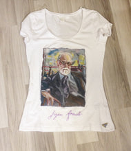 Sigmund Freud T-shirt Painted 3d Freud Tshirt - Quortshirts