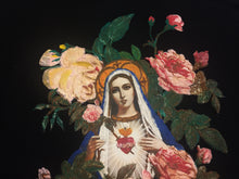 Virgin Mary T shirt Sacred Heart  Tshirt  Religious Catholic Shirt - Quortshirts